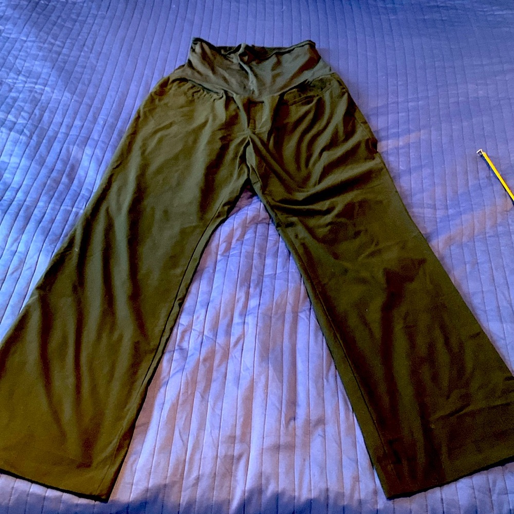 Gap Maternity Bootcut Trousers - Black, size 14